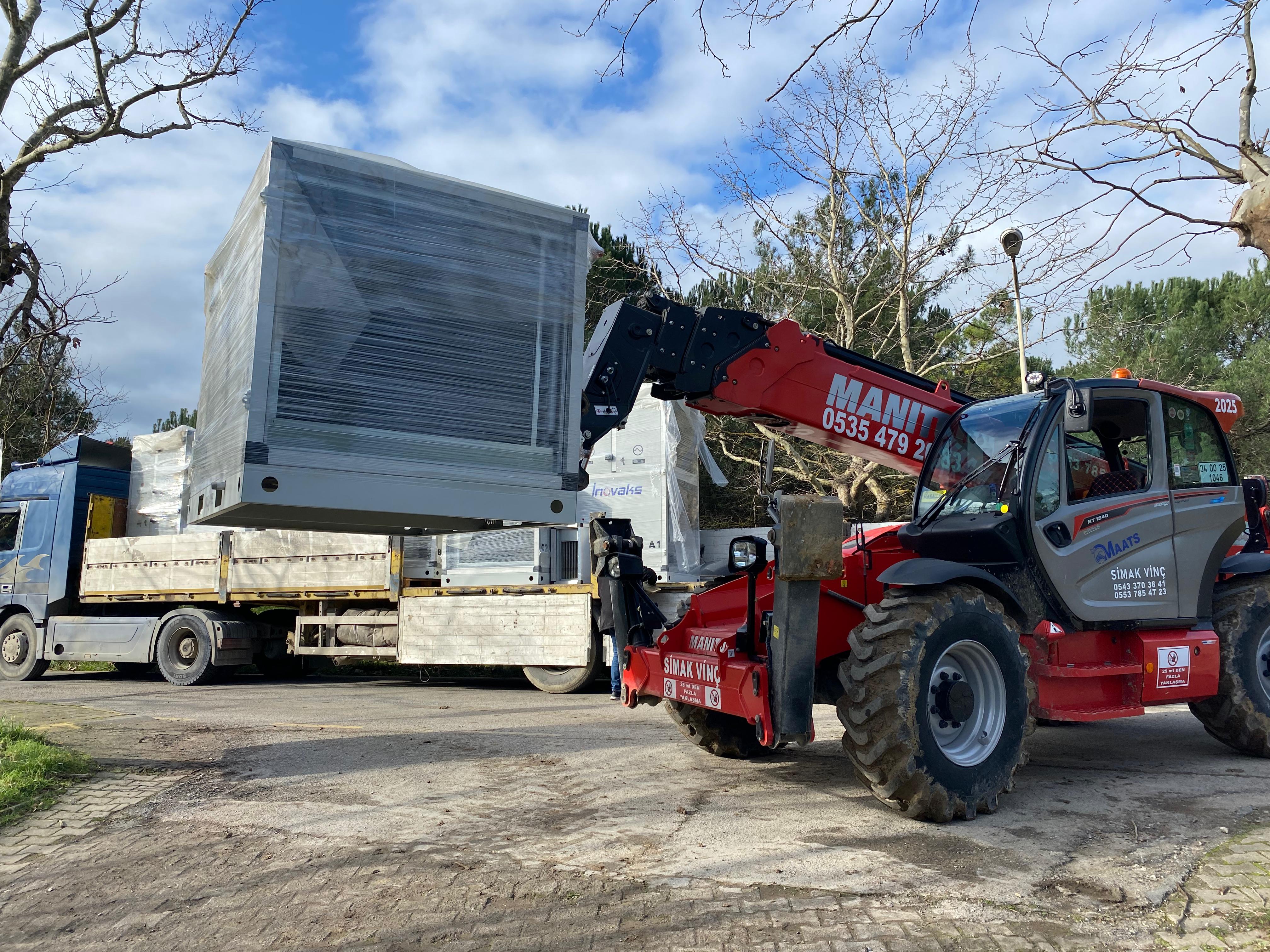 Vinç operasyonu 31 Ocak 2026 16:38:55