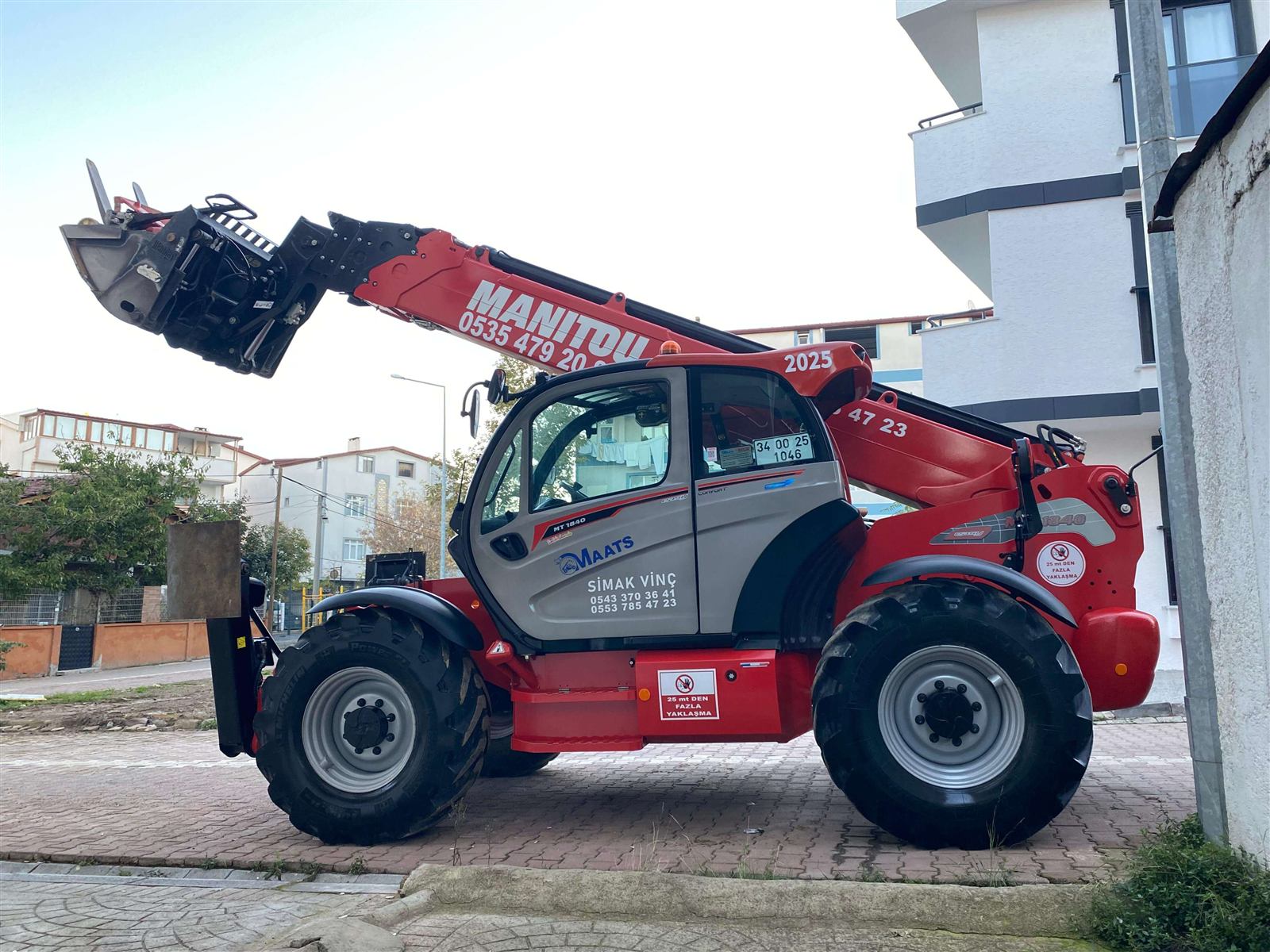 Teleskopik Yükleyici (Manitou) Kiralama